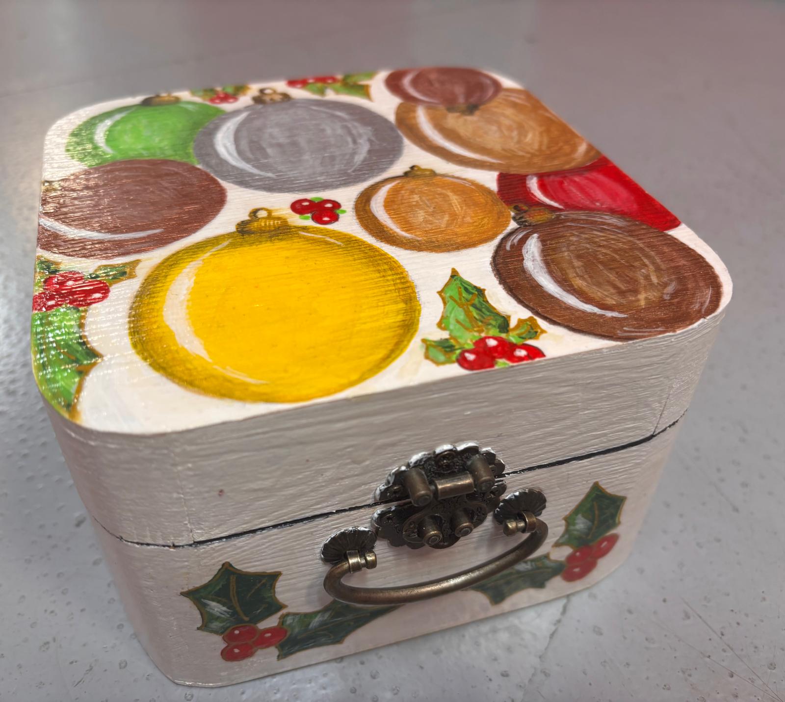 Caja Navideña — Vista tapa